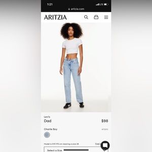 Levi's Women's Dad Jean 25